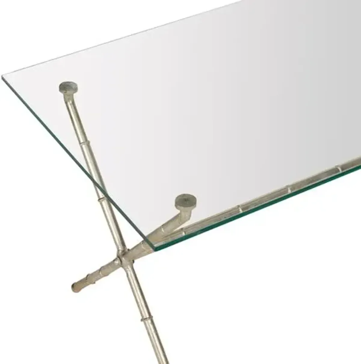 Pratt Modern Coffee Table - Silver