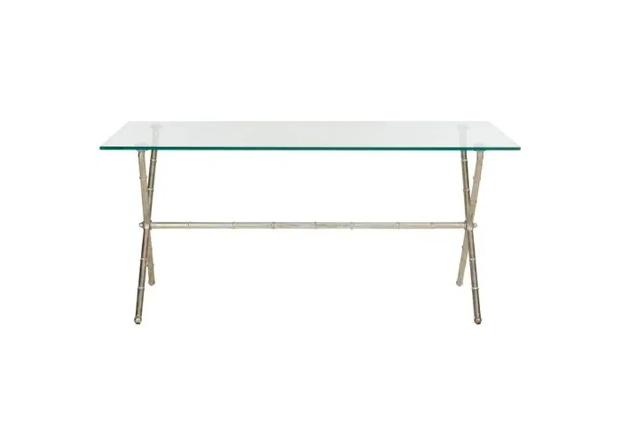 Pratt Modern Coffee Table - Silver