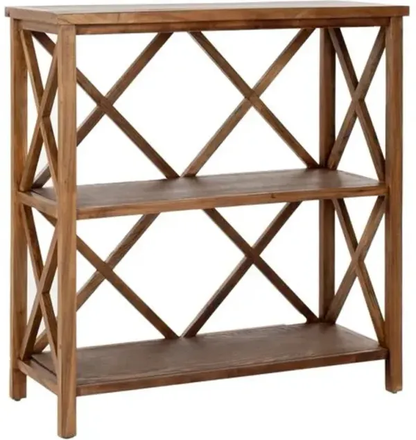Hadley Open Bookcase - Brown