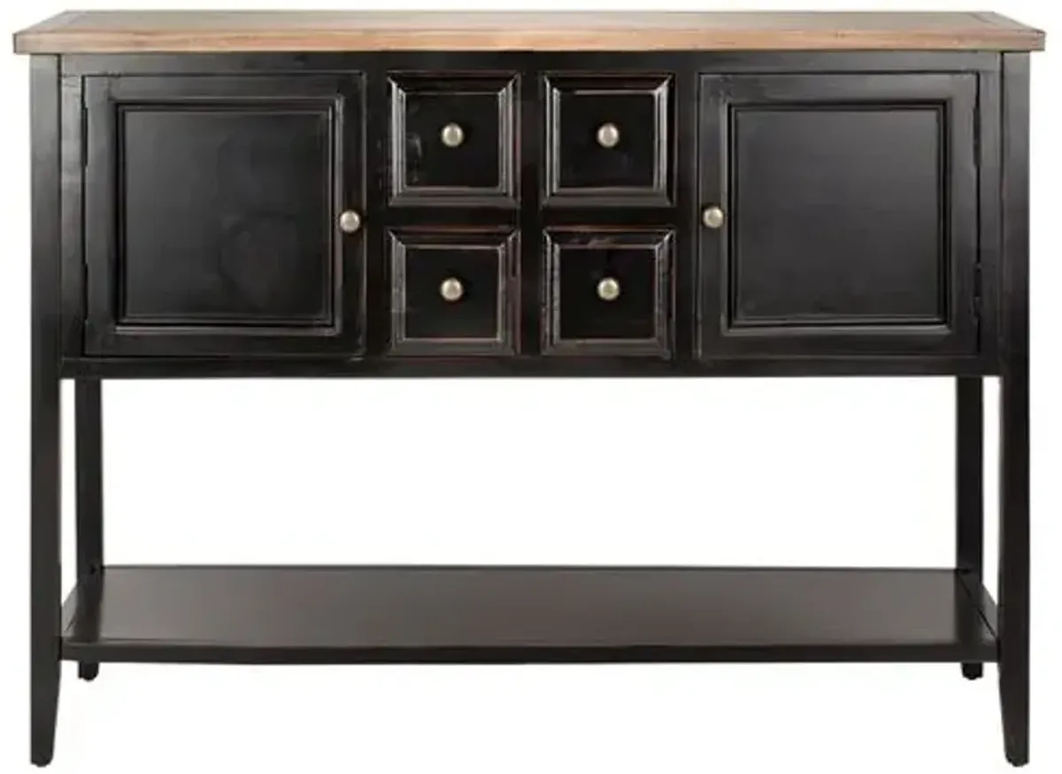 Hamilton Sideboard - Black - Brown