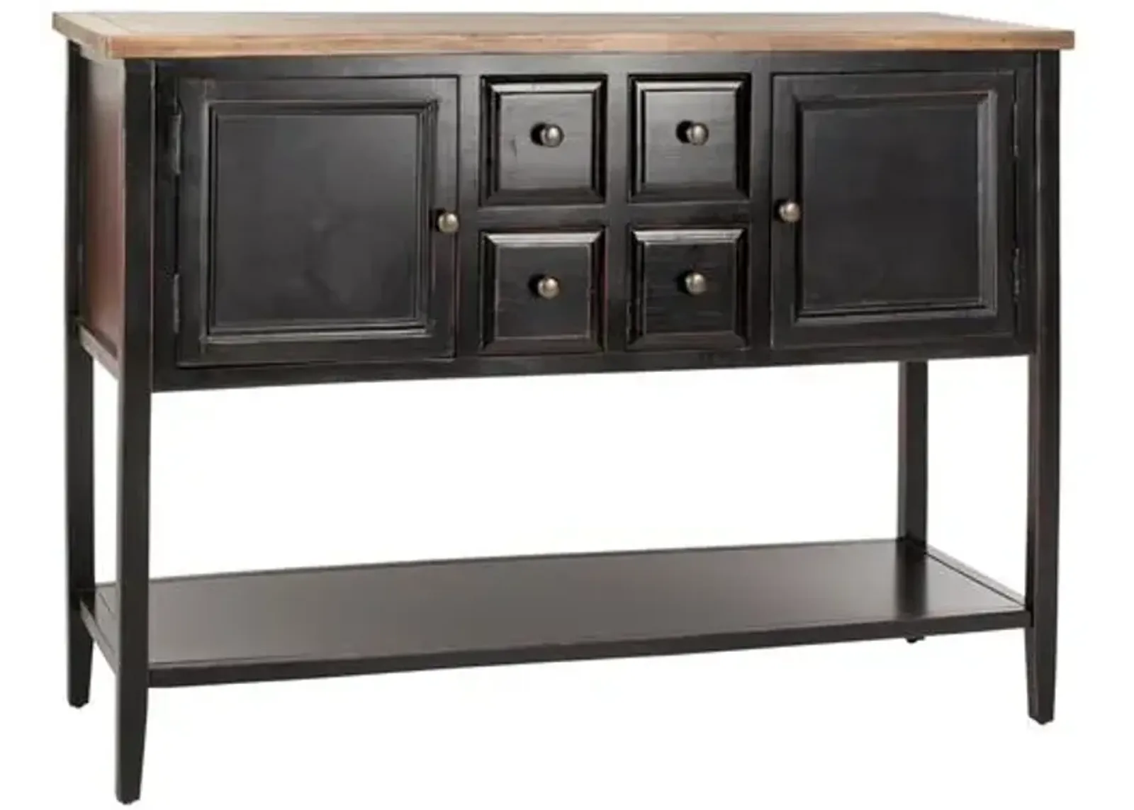 Hamilton Sideboard - Black - Brown