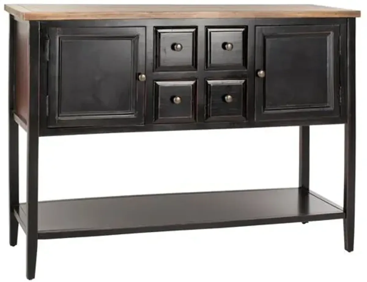 Hamilton Sideboard - Black - Brown