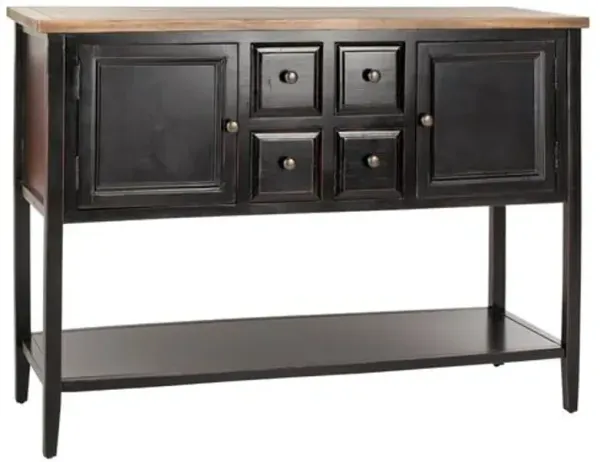 Hamilton Sideboard - Black - Brown