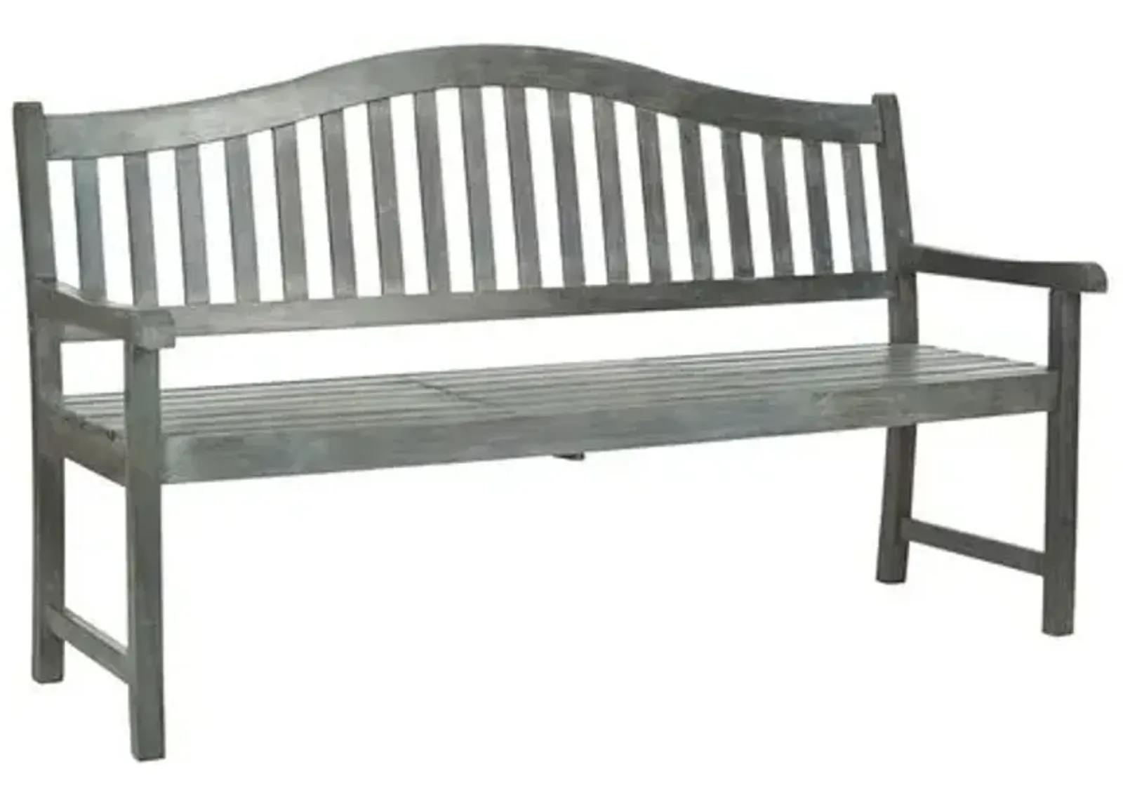 Putnam Outdoor Bench - Light Gray