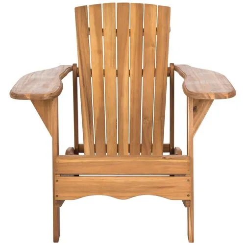 Hampton Outdoor Adirondack Chair - Natural - Brown