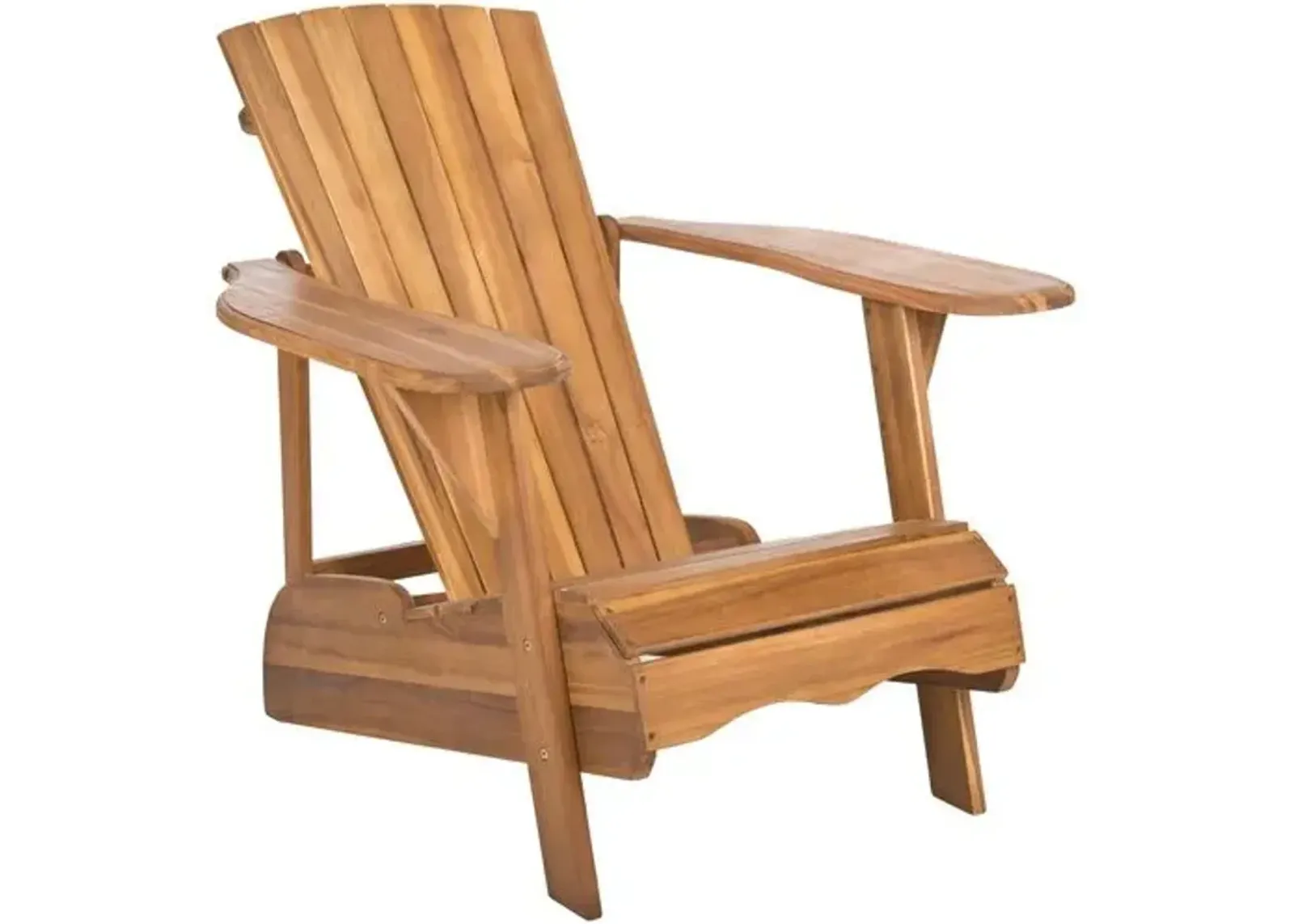 Hampton Outdoor Adirondack Chair - Natural - Brown