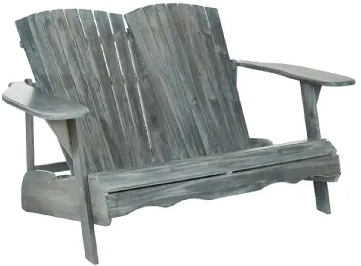 Hampton Outdoor Bench - Gray