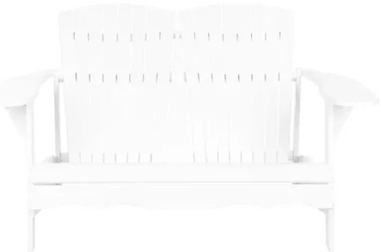 Hampton Outdoor Bench - White