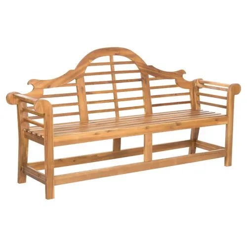 Khara Outdoor Bench - Natural - Brown