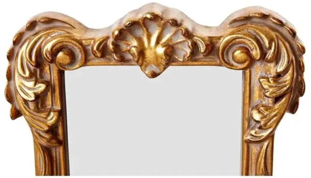 Ferrara Oversized Panel Mirror Set - Gold Leaf