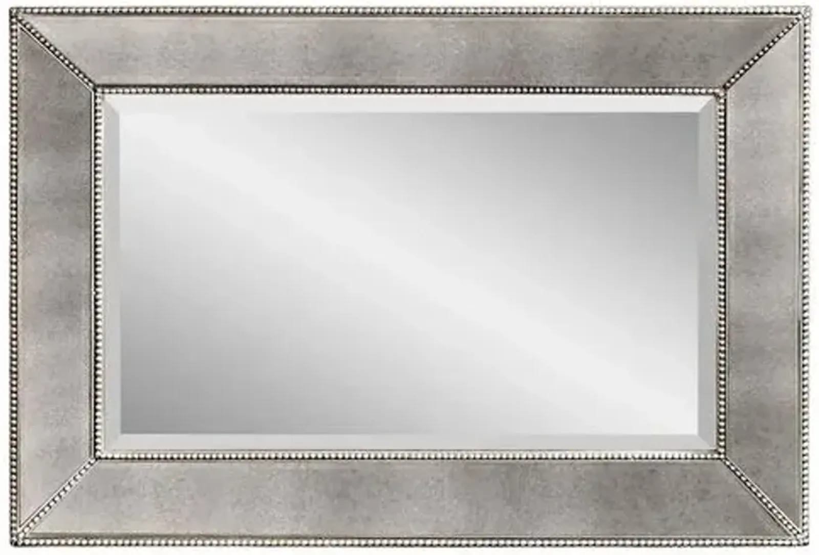 Visby Wall Mirror - Antiqued Silver