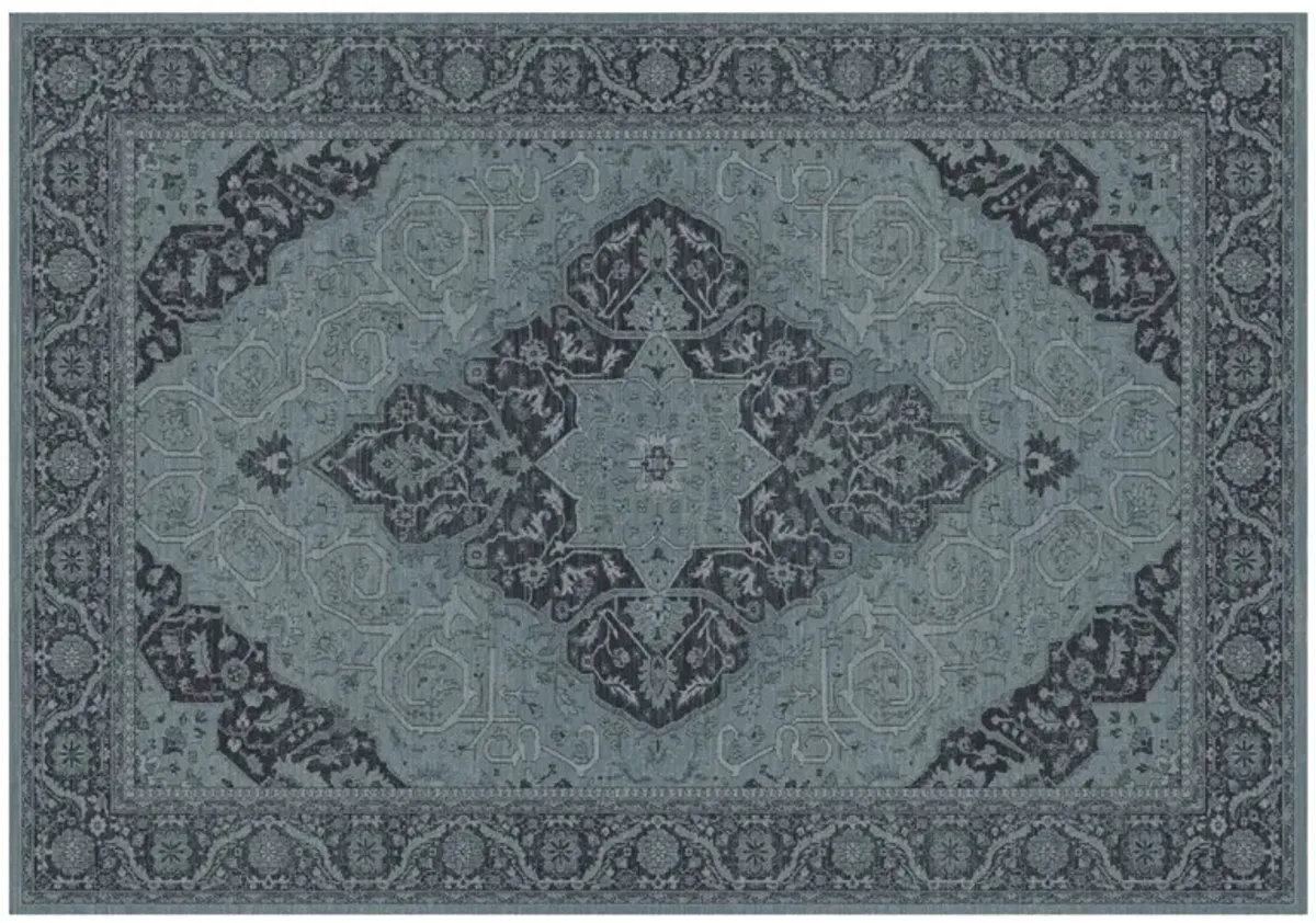 Seba Rug, Blue