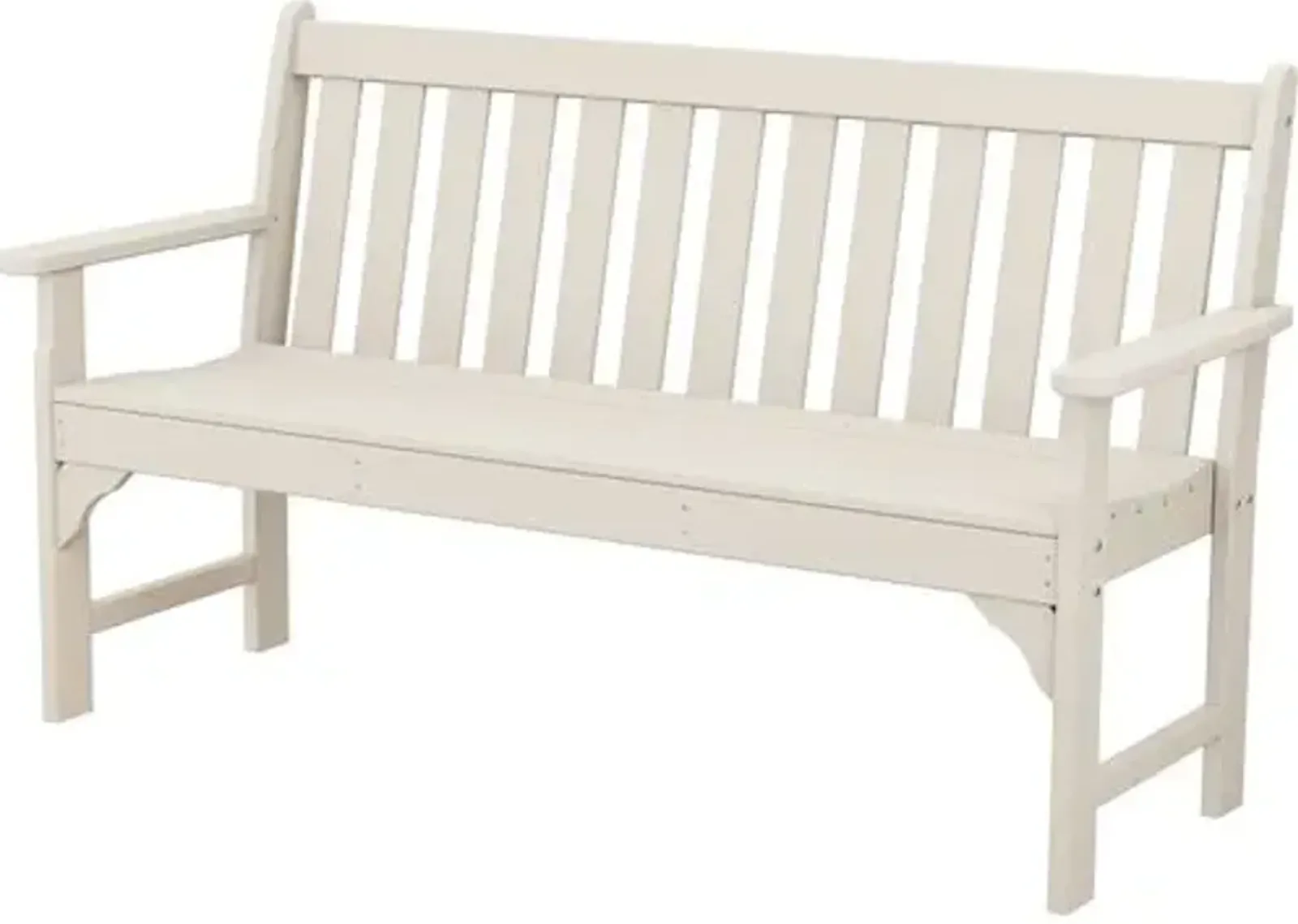 Vineyard Outdoor Bench - Sand - Beige