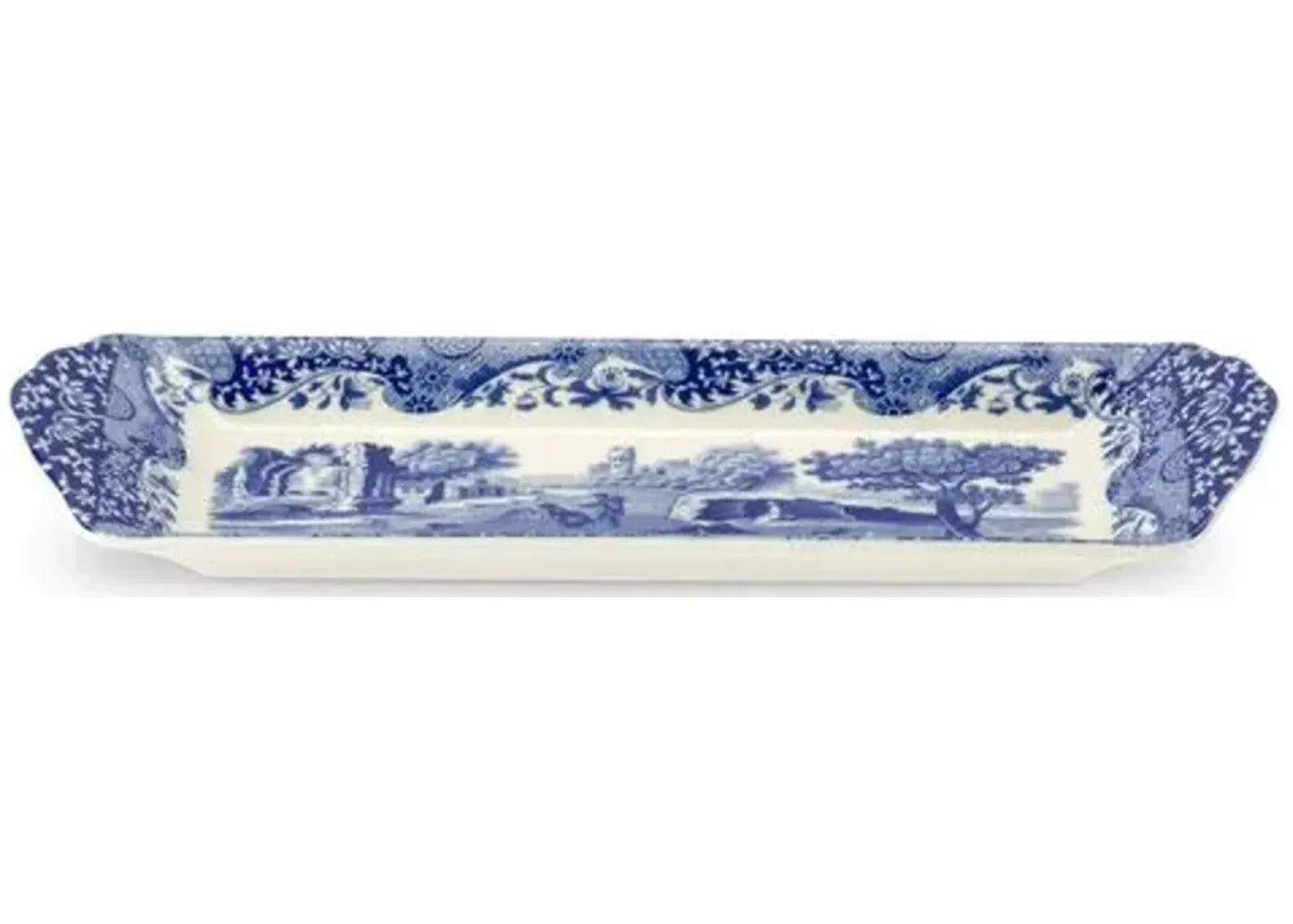 Spode Blue Italian Small Tray 9"