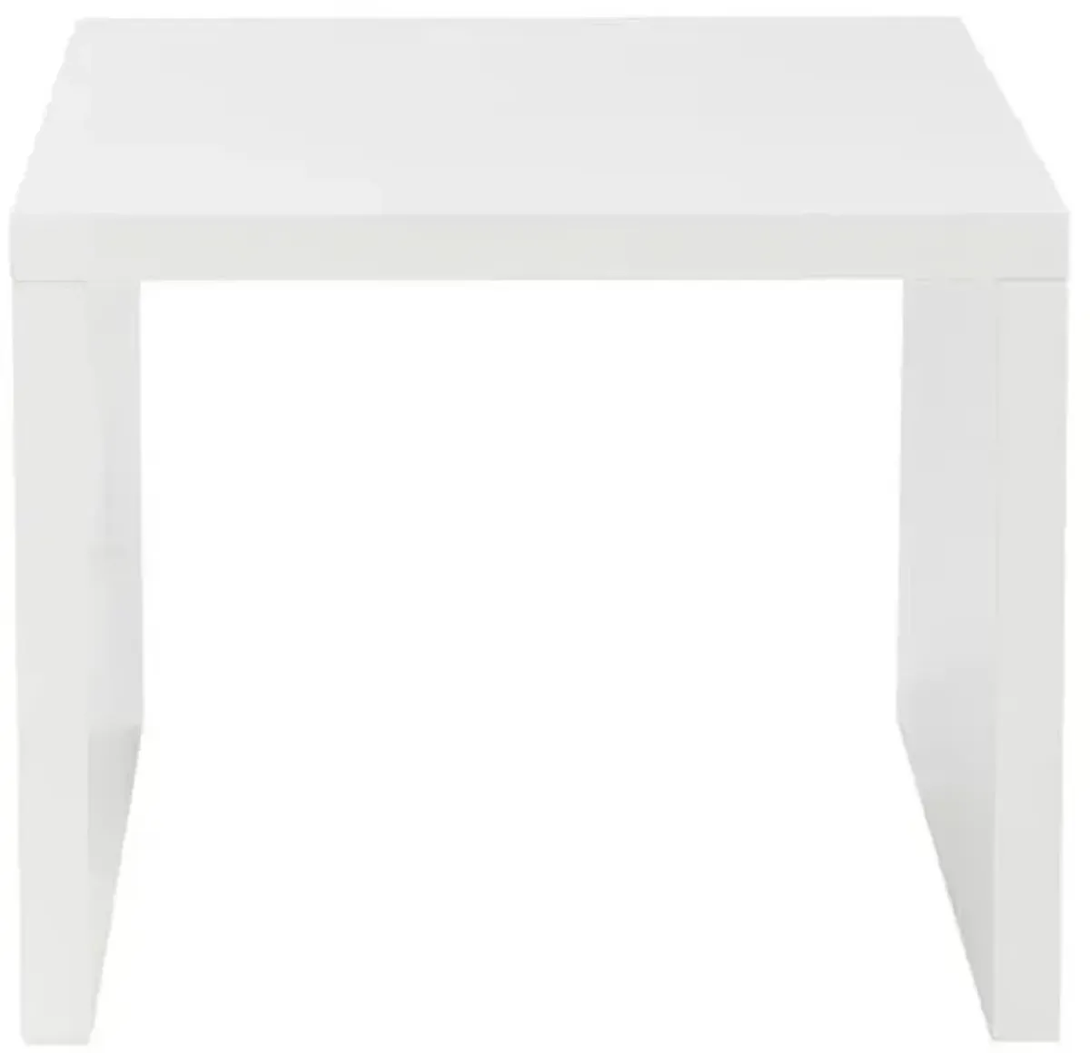 Duke Side Table - White