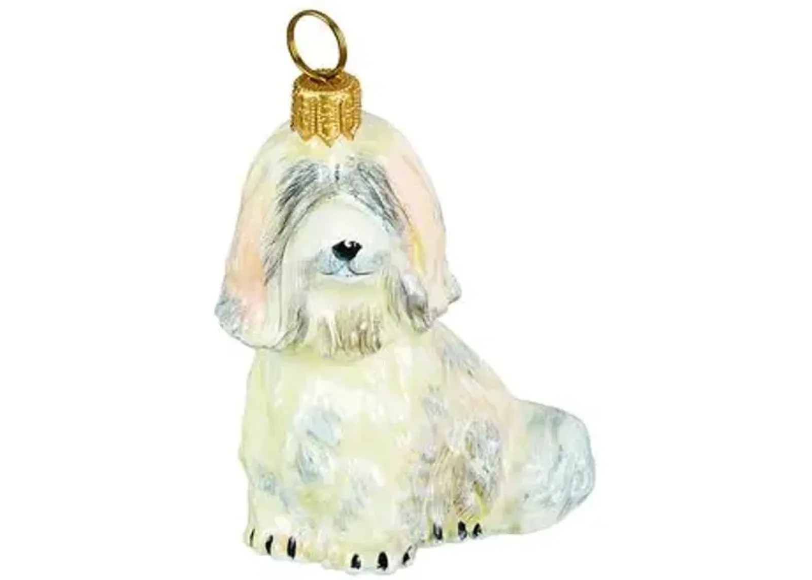 Havanese Ornament - White - Handcrafted