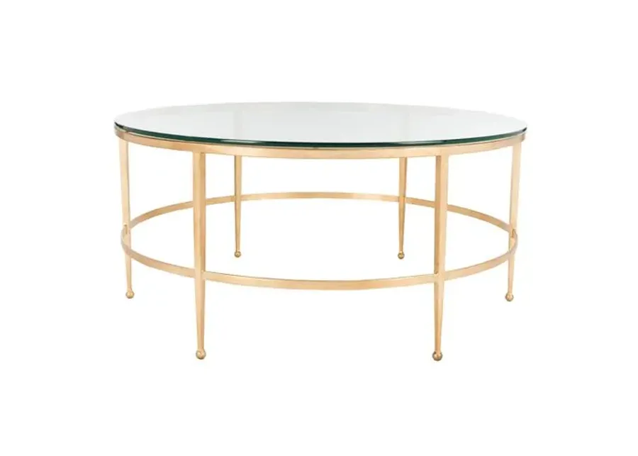 Evelyn Coffee Table - Gold