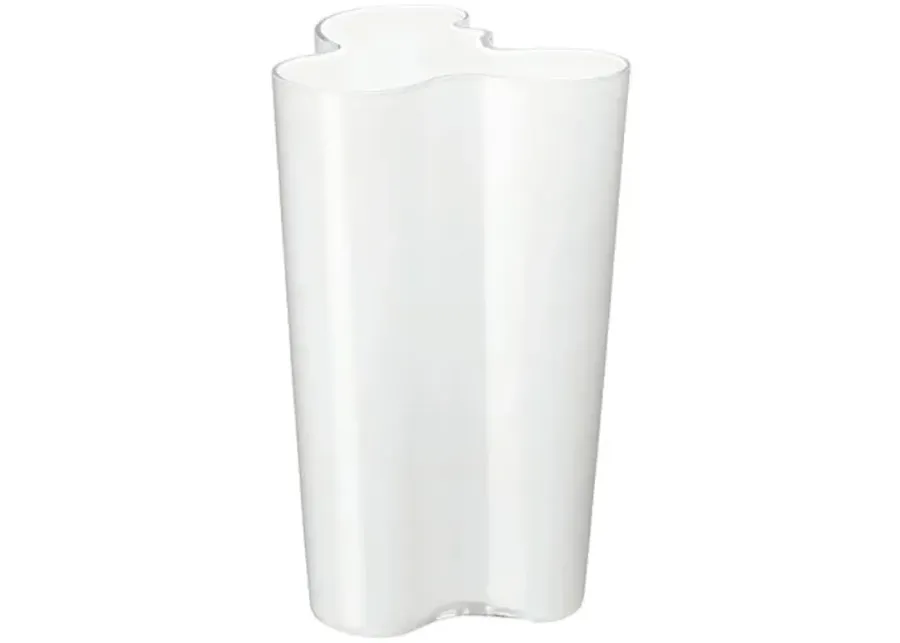 10" Aalto Finlandia Vase - White - Iittala