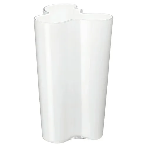 10" Aalto Finlandia Vase - White - Iittala