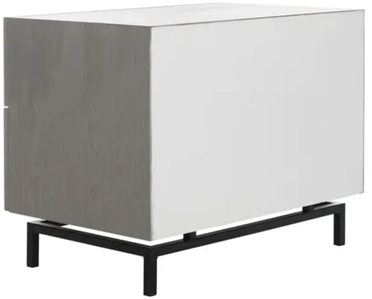 Girard Nightstand - Gray