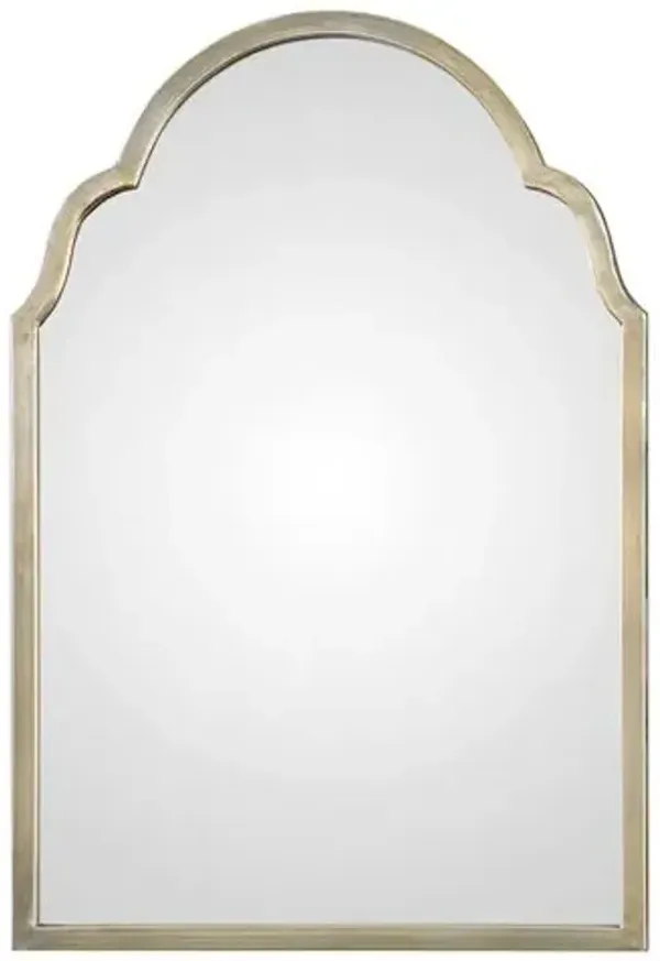 Madoka Wall Mirror - Gold Leaf