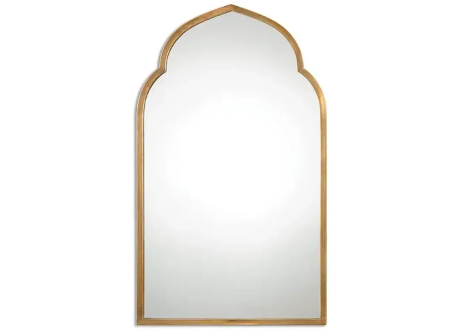 Arch Wall Mirror - Gold