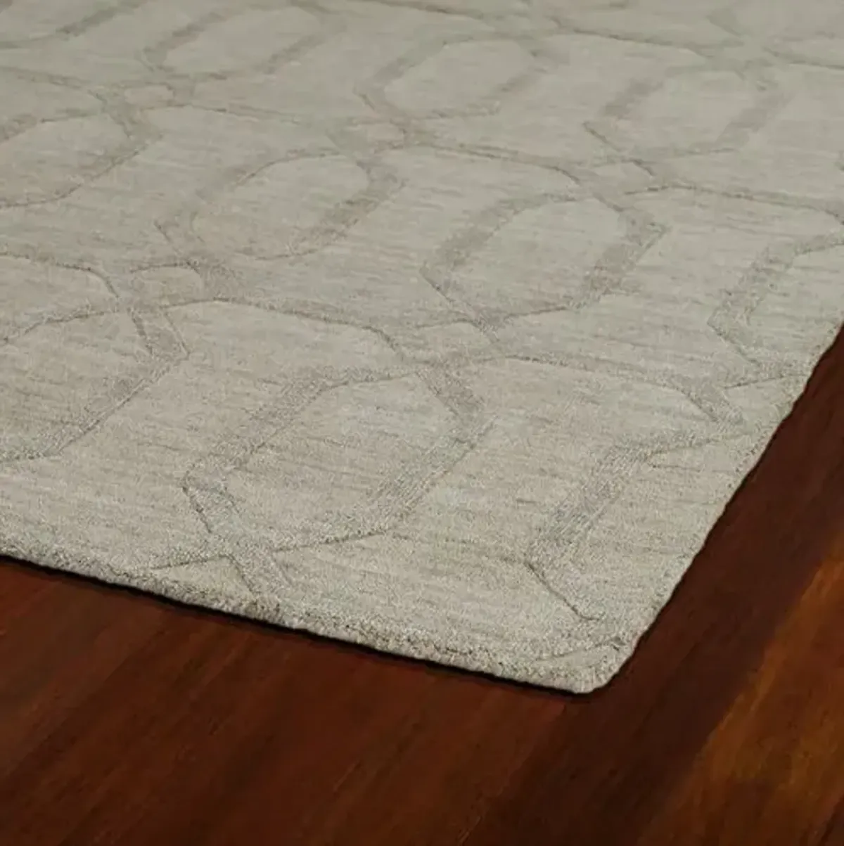 Petra Rug - Oatmeal - Gray - Gray