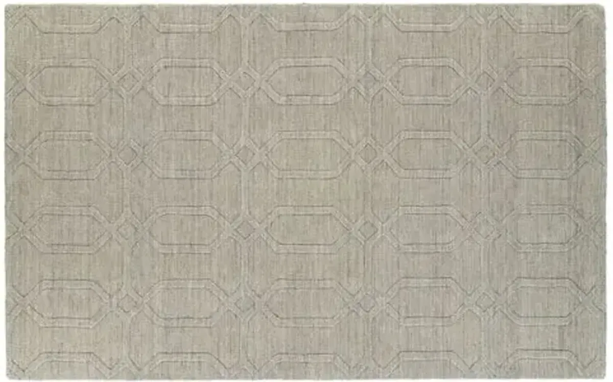 Petra Rug - Oatmeal - Gray - Gray