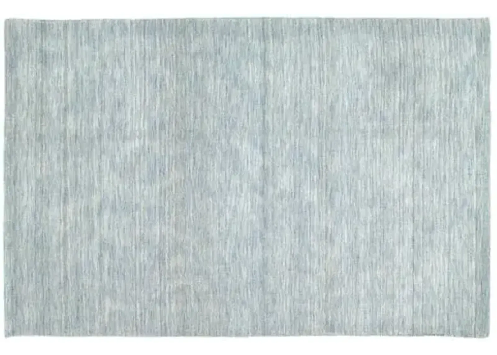 Arty Kids' Rug - Sky Blue - Gray - Gray