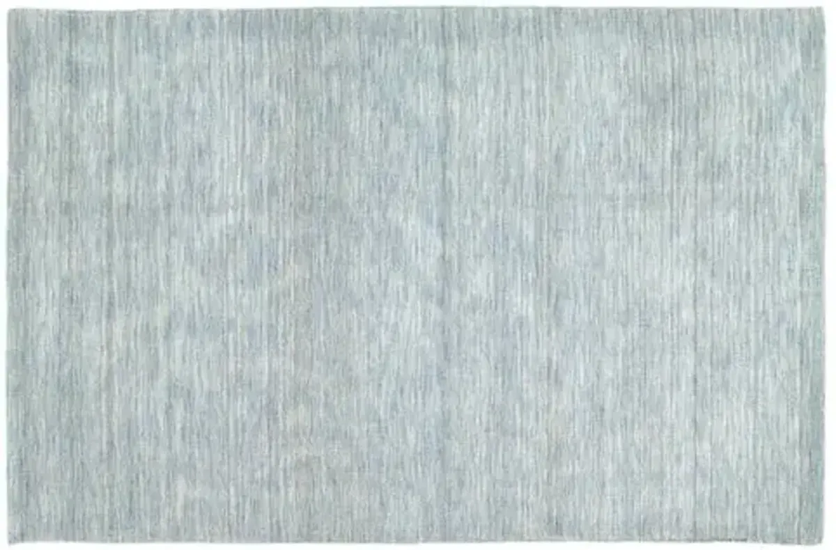 Arty Kids' Rug - Sky Blue - Gray - Gray