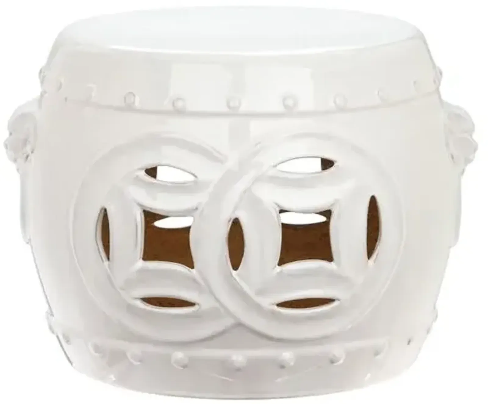 Mary Garden Stool - Off-White