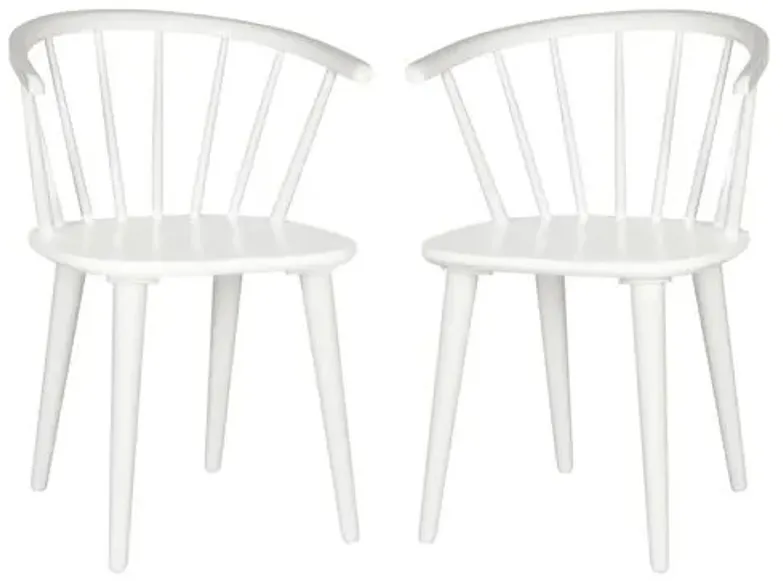 Set of 2 Kathryn Side Chairs - White