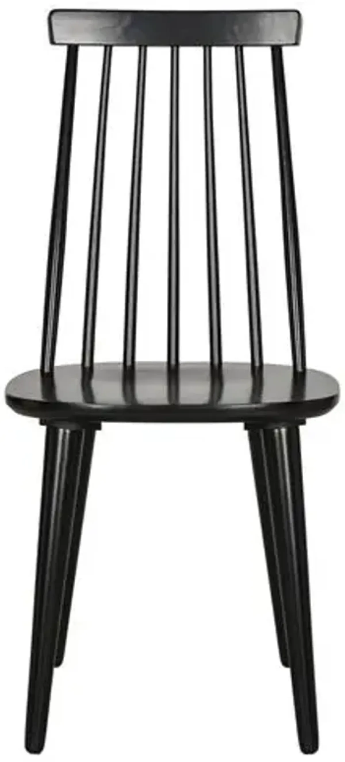 Set of 2 Flynn Side Chairs - Black