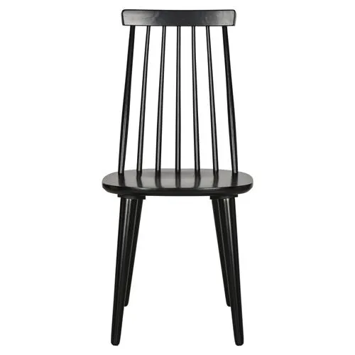 Set of 2 Flynn Side Chairs - Black