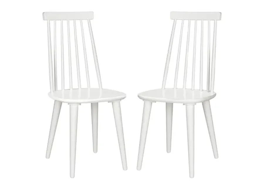 Set of 2 Flynn Side Chairs - White