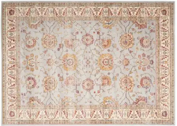 Bridie Rug - Silver/Ivory - Gray - Gray