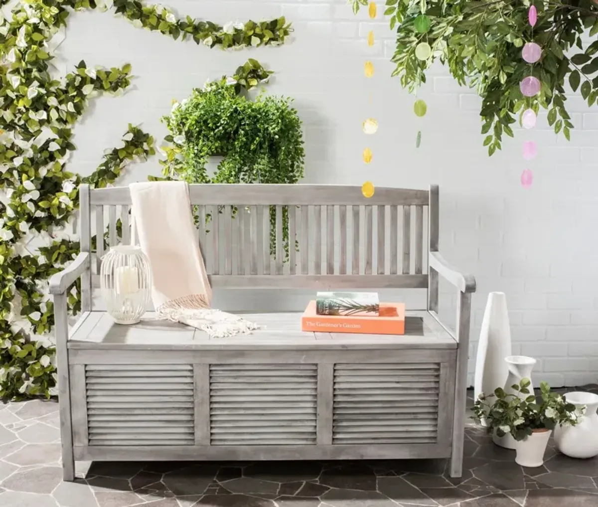 Oren Outdoor Storage Bench