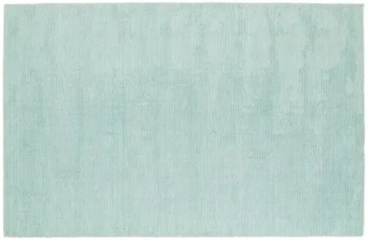 Jamesport Rug - Mint/Ivory - Blue - Blue