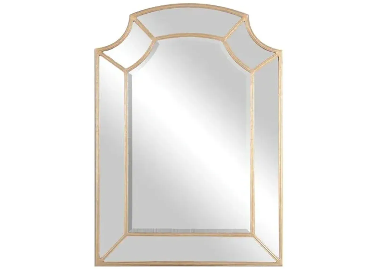 Jason Wall Mirror - Antique Gold