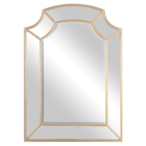 Jason Wall Mirror - Antique Gold