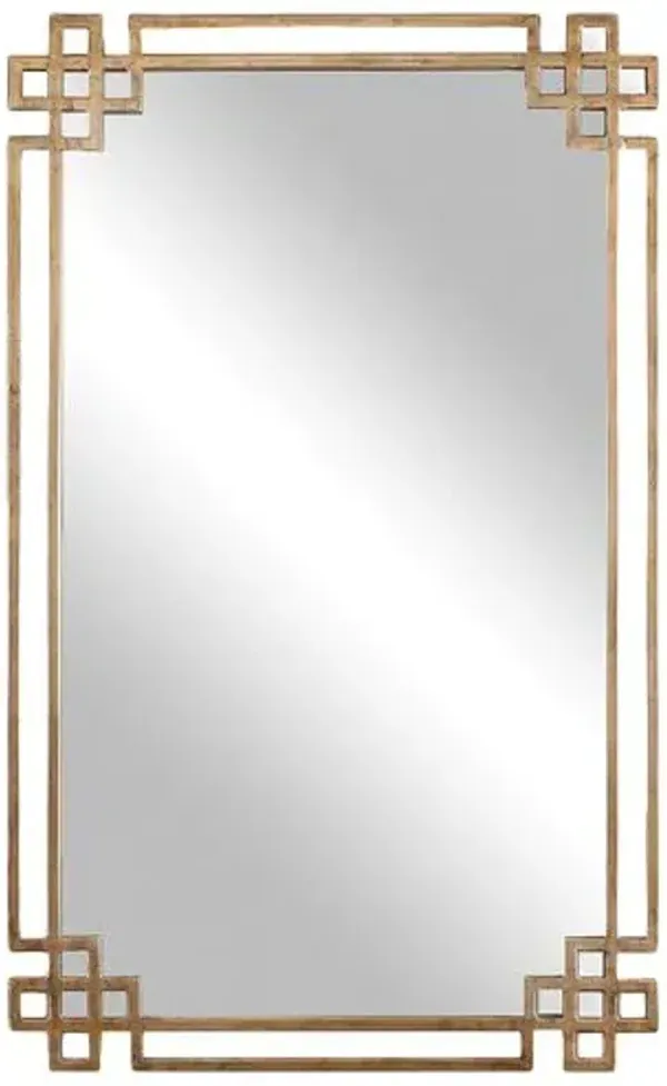Evelyn Wall Mirror - Gold