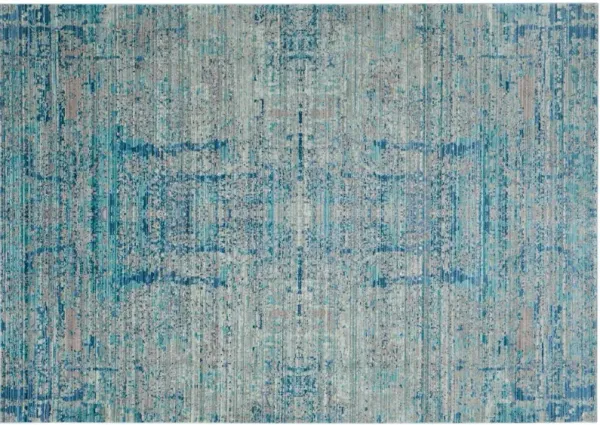 Xanti Rug, Light Blue/Multi