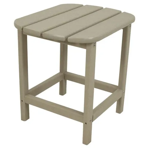 South Beach Side Table - Sand - Beige