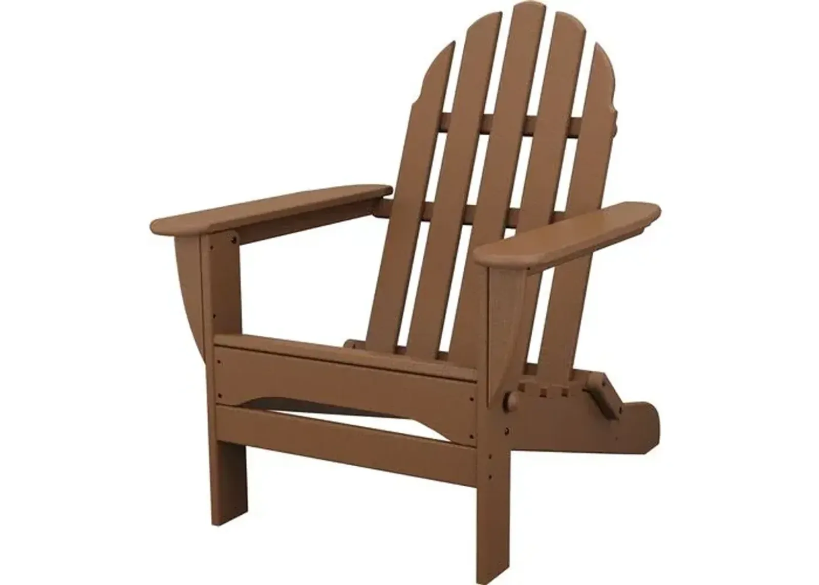 Ruth Outdoor Adirondack Chair - Teak - Brown