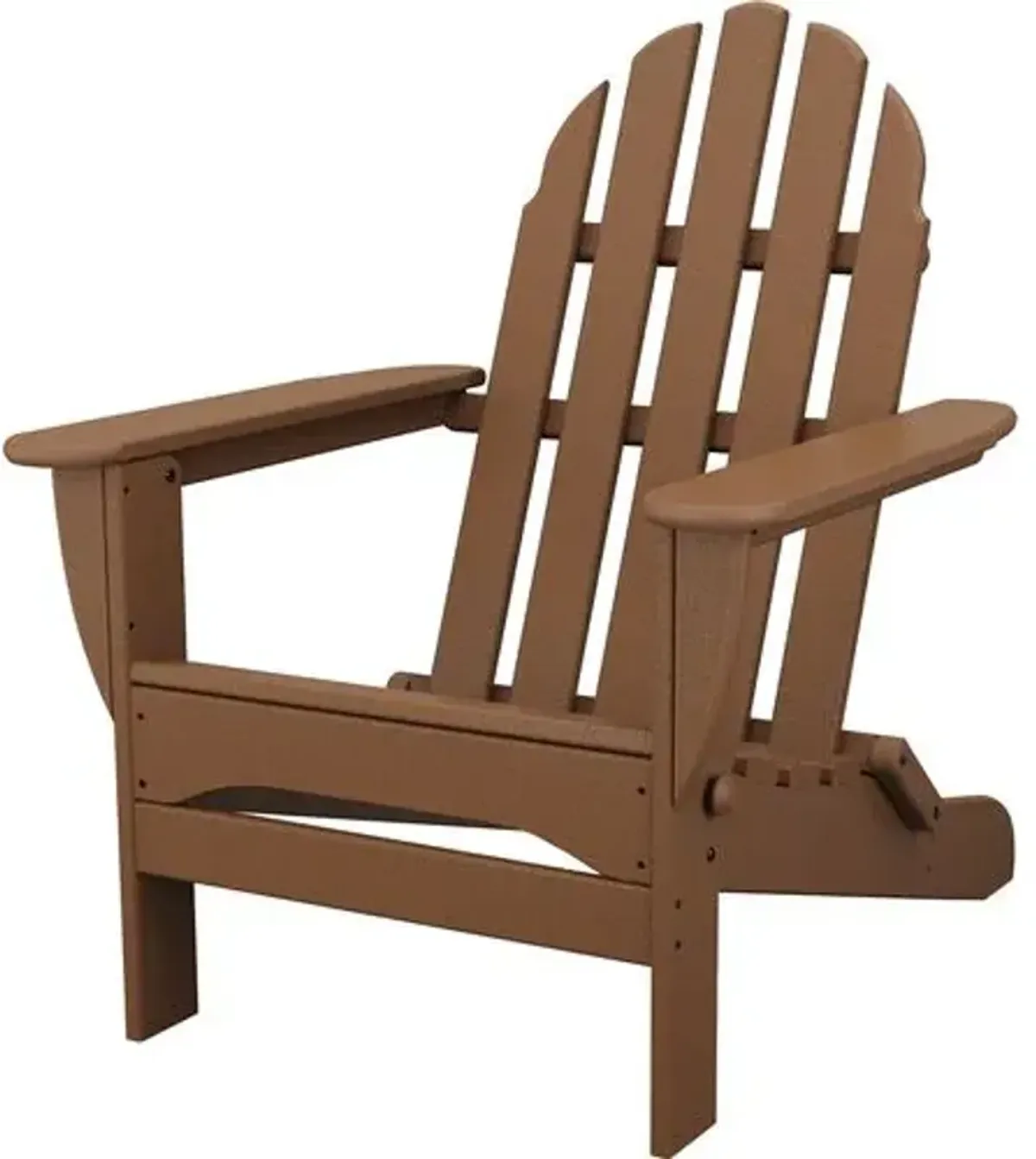 Ruth Outdoor Adirondack Chair - Teak - Brown