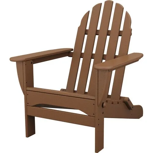 Ruth Outdoor Adirondack Chair - Teak - Brown