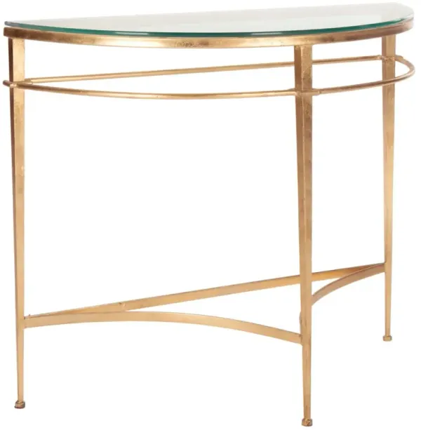 Larsen Console Table, Gold