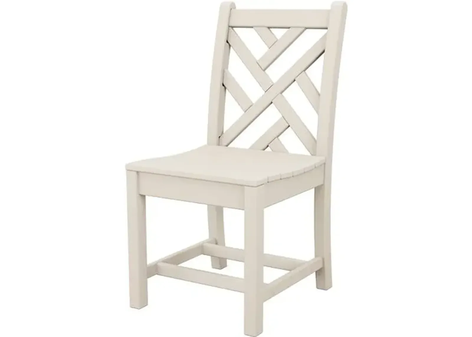 Chippendale Outdoor Dining Side Chair - Sand - Beige