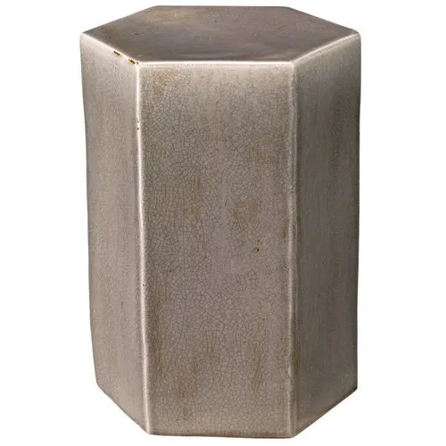 Small Porto Outdoor Side Table - Gray - Jamie Young Co.