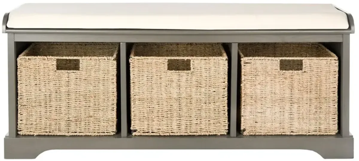 Varielle 47"W Storage Bench